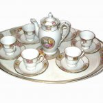 Serviciu de cafea portelan